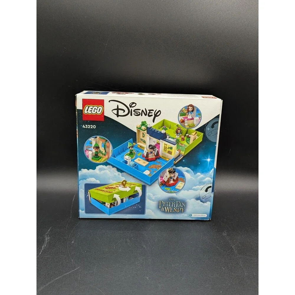 LEGO Disney 43220 Peter Pan & Wendy Storybook Adventure Set 111 Pcs Retired